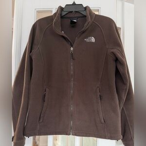 💙The North Face Women's Chocolate Brown Fleece Jacket